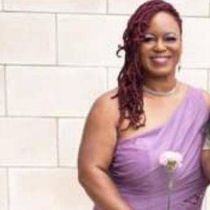 Size 18 David's Bridal BM dress in Wysteria